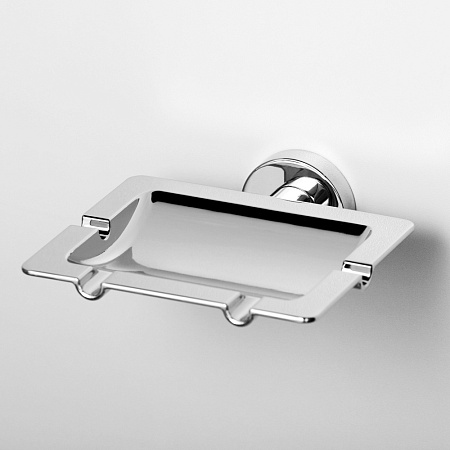 Пепельница WasserKRAFT K-1081 хром