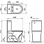 Чаша для унитаза-компакта BelBagno Flay-R BB2149CPR - фото 4