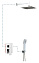 Душевой комплект AQG Bold 19BOLEC20502 хром