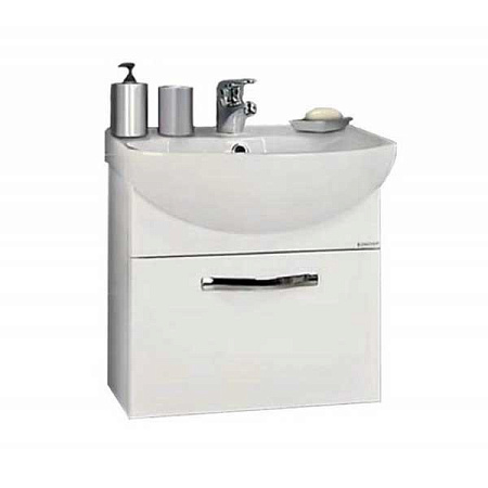 Тумба с раковиной Aquaton Ария 1A140301AA010 50 белый