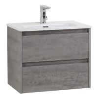 Тумба с раковиной BelBagno Kraft KRAFT 39-600/390-2C-SO-CG 60 Cemento Grigio