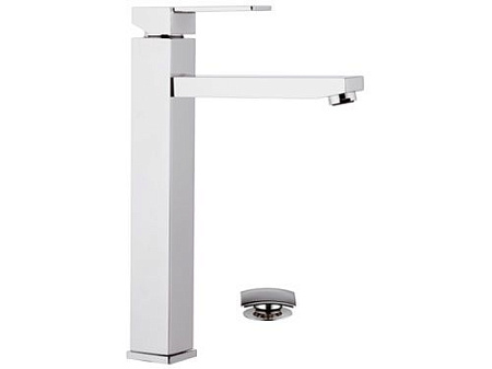 Смеситель Remer Qubica Q10L для раковины, хром