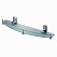 Полка WasserKRAFT Leine K-5044 (K-5024) 50 стеклянная, хром