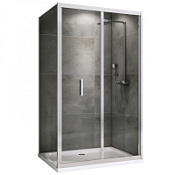 Душевой уголок ABBER Sonnenstrand AG07110-S90 прозрачное/хром
