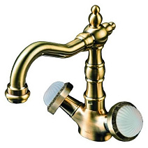 Смеситель Boheme Satine 312-ST для раковины, бронза