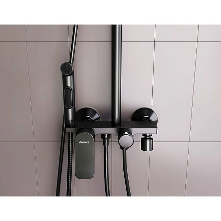 Душевая стойка Damixa Jupiter 977770300 черный