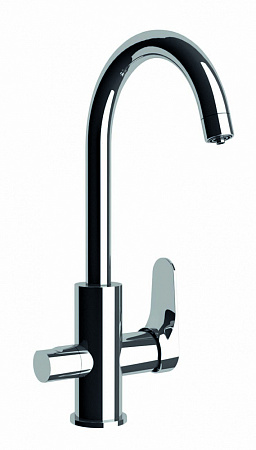 Смеситель Remer Class Line L79DW для кухонной мойки, хром