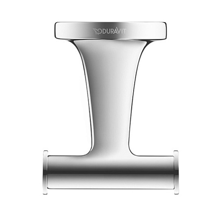 Крючок Duravit Starck T 0099301000 двойной, хром