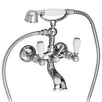 Смеситель Palazzani Porter 55102010 для ванны с душем, хром Смеситель Palazzani Porter 55102010 для ванны с душем, хром