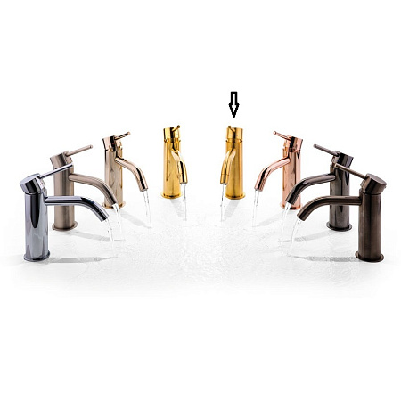 Душевая лейка Paffoni Master ZDOC067HGSP золото медовое брашированное