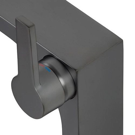 Смеситель Keuco Edition 11 51102130000 для раковины, хром черный шлифованный