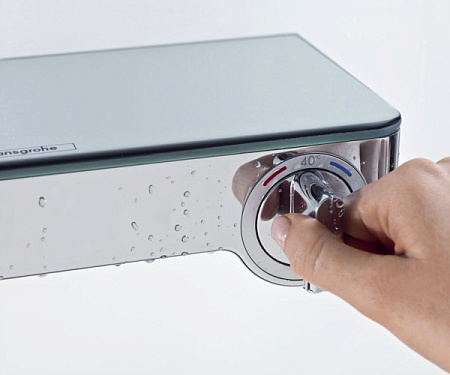 Термостат Hansgrohe ShowerTablet Select 300 13151400 для ванны с душем, белый/хром
