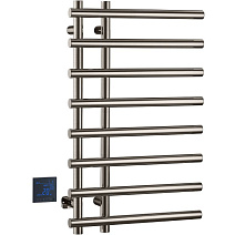 Полотенцесушитель электрический Boheme Uno 722-NB 80х50 см, круглый, сухой, никель брашированный Полотенцесушитель электрический Boheme Uno 722-NB 80х50 см, круглый, сухой, никель брашированный