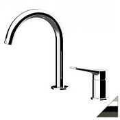 Смеситель Remer Slash SL57XV для раковины, сталь