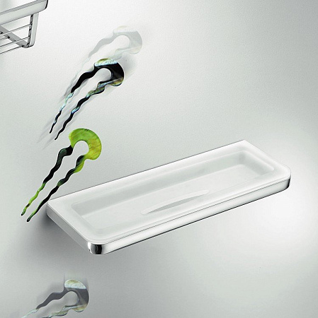 Мыльница Colombo Lulu B6253 стеклянная часть хром