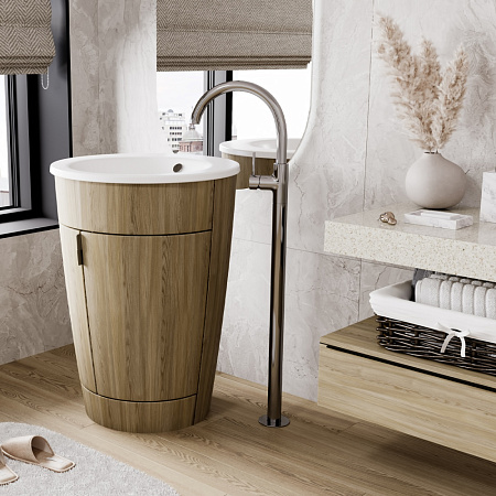 Смеситель WasserKRAFT Main 4153 напольный, хром
