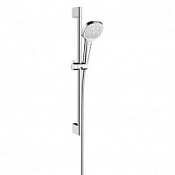 Душевой гарнитур Hansgrohe Croma 110 Select E 26580400 белый/хром
