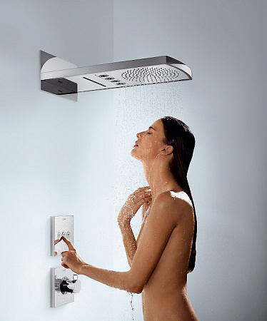 Верхний душ Hansgrohe Raindance Rainfall 28410000 хром