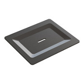 Мыльница Boheme Space 10966-GM-SOAP для полки, оружейная сталь