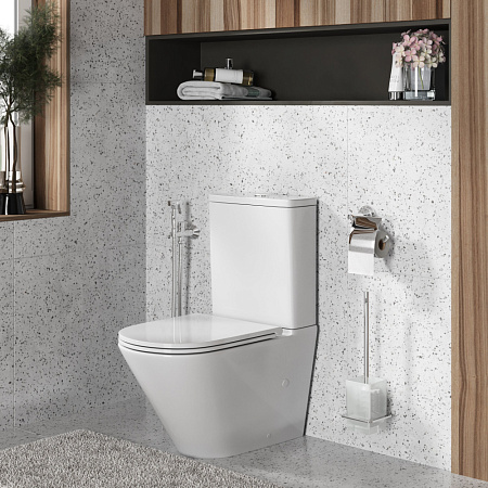 Унитаз-компакт Grossman Торнадо GR-4449SQ белый