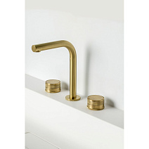 Смеситель Boheme Prestige 152-MG-PR для раковины, золото матовое Смеситель Boheme Prestige 152-MG-PR для раковины, золото матовое