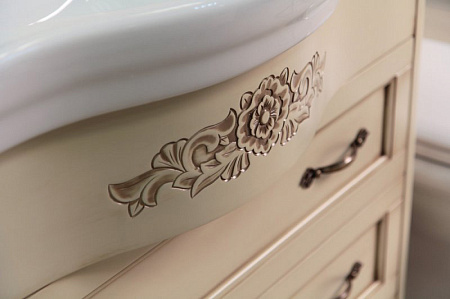 Тумба с раковиной BelBagno Primavera 95 bianco antico