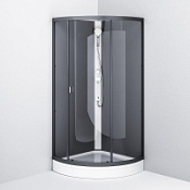 Душевая кабина Am.Pm X-Joy W88C-301-090GG 90 стекло графит, профиль графит Душевая кабина Am.Pm X-Joy W88C-301-090GG 90 стекло графит, профиль графит