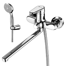 Смеситель Lemark Point LM0351C для ванны с душем, хром