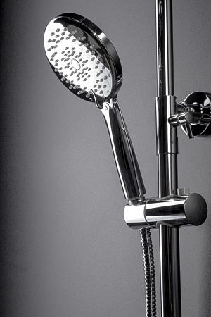 Душевая стойка Boheme Spectre 458-NB для ванны, никель брашированный