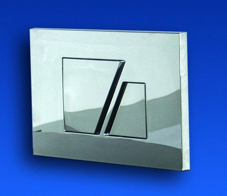 Кнопка смыва Sanit S707 16.707.81.0000 глянцевый хром