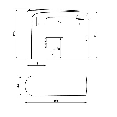 Смеситель Damixa Jupiter 770290300 для раковины, черный