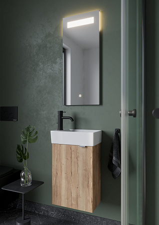 Зеркало Sancos Solo SL35 35х80 с подсветкой