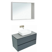 Мебель для ванной Allen Brau Infinity 1.21003.AM 99.2 антрацит матовый