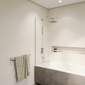 Шторка на ванну RGW Screens SC-056 351105640-11 40x150 прозрачное/хром