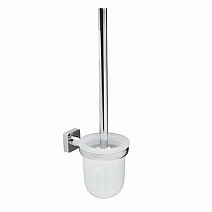 Ершик WasserKRAFT Lippe К-6527 подвесной, хром/матовое стекло Ершик WasserKRAFT Lippe К-6527 подвесной, хром/матовое стекло