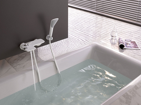 Душевой шланг Kludi Suparaflex 6107291-00 белый/хром