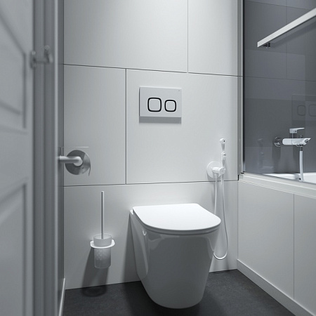 Кнопка смыва IDDIS Unifix UNI04WBi77 белый