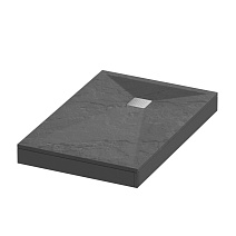 Поддон для душа Grossman Strong GR-S290110Q 90х110 прямоугольник графит