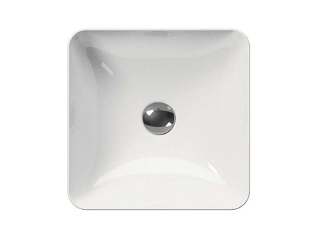 Раковина GSI Pura 885011 38х38 белый