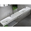 Раковина Hatria Area Y0UE01 90x35 - фото 8