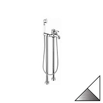 Смеситель Emmevi Tiffany 600128BC для ванны, белый/хром Смеситель Emmevi Tiffany 600128BC для ванны, белый/хром