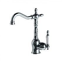 Смеситель GPD Retro MTL180 для раковины, хром Смеситель GPD Retro MTL180 для раковины, хром