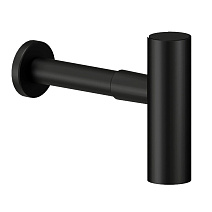 Сифон для раковины Nobili AV00107/10FLP черный глянцевый