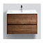 Тумба с раковиной BelBagno Kraft KRAFT-700-2C-SO-RT 70 rovere tabacco