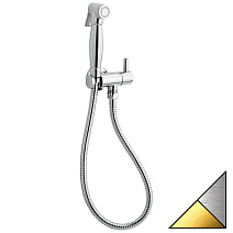 Гигиенический душ Emmevi 132/CO с запорным вентилем, хром/золото