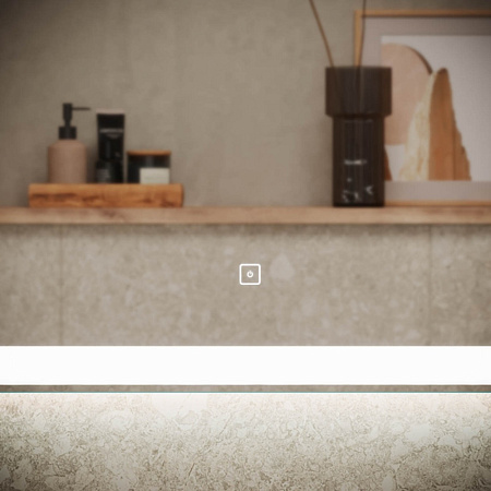 Зеркало Sancos City CI600 60x80 с подсветкой