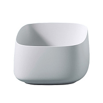 Раковина ArtCeram Cognac COL006 05;00 43 белый матовый