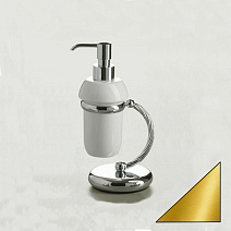 Дозатор для жидкого мыла Stil Haus Giunone G720(16) золото