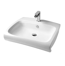 Раковина ArtCeram Hi-Line HIL002 01;00 65 белый глянцевый