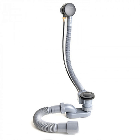 Слив-перелив Delice DLR000008 полуавтомат, черный матовый